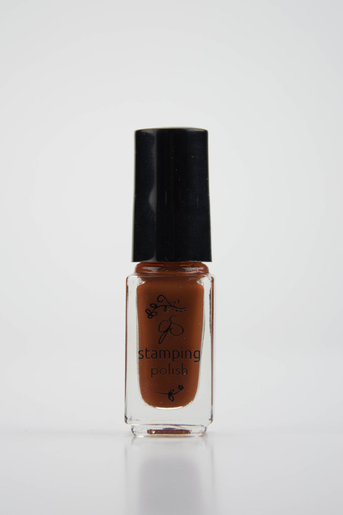 #074 Rusted Mud | Clear Jelly Stamping Polish