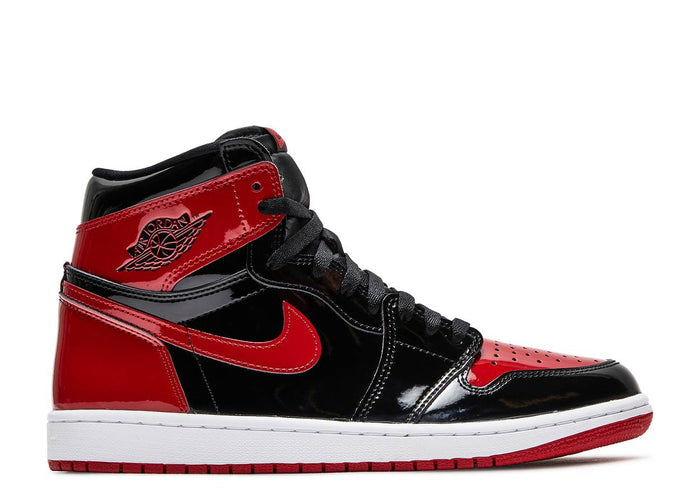 Jordan 1 Retro High OG Patent Bred (WORN)