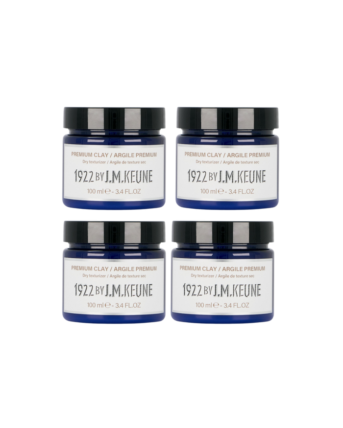 1922 by J.M. Keune Premium Clay per 4 stuks bij Care For Hair