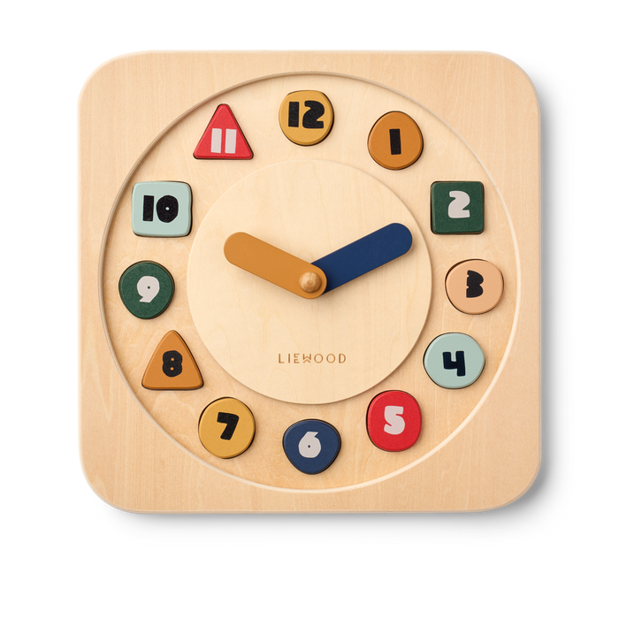 Liewood - Activity Board - Karamo - Moods & Time - Characters/Sandy - Time