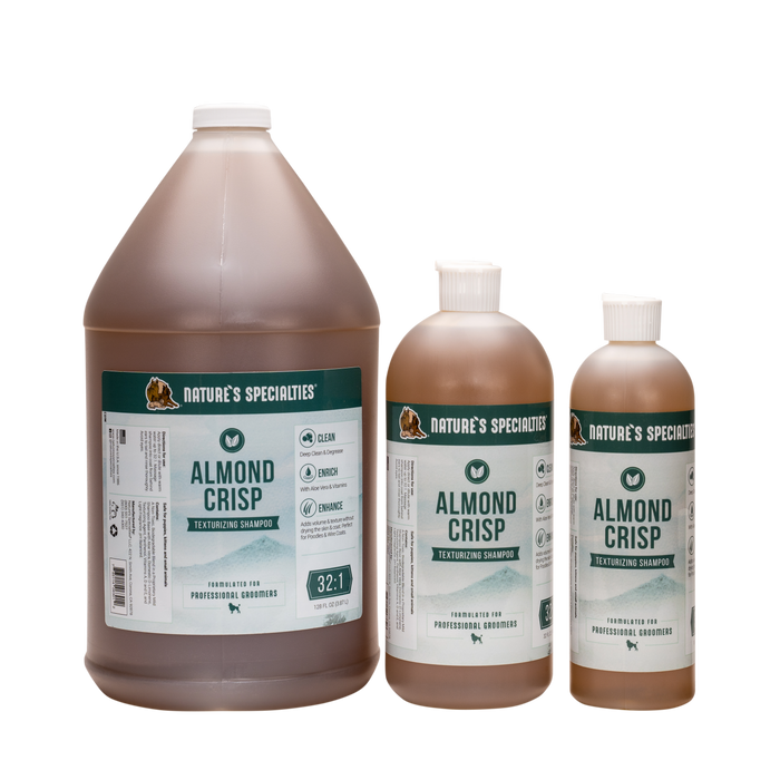 Almond Crisp® Shampoo for Dogs & Cats