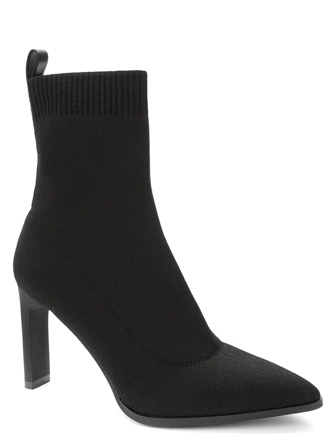 Betsy Black Sock Boot - Franklins