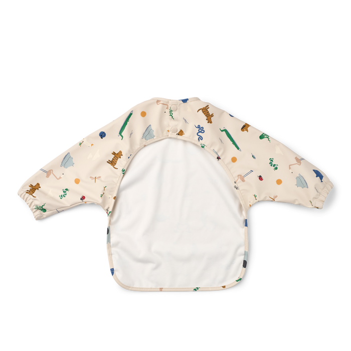 Liewood - Cape Bib - Merle - Around The World - Sandy - Back