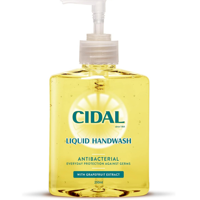 Cidal Antibacterial Handwash with Grapefruit Extract 250ML (T)