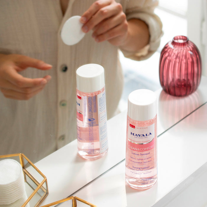 Clean & Comfort Caress Toning Lotion