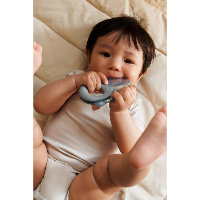 Liewood - Cooling Teethers - Rita Elephant - Sandy/Dove Blue - Lifestyle Cut