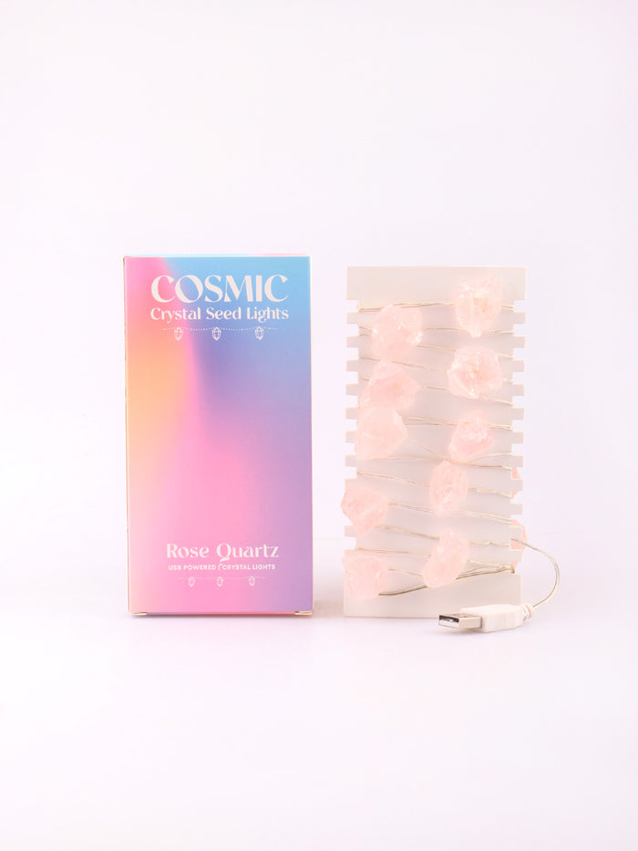 Cosmic Crystal Seed Lights | Rose Quartz-Image 2