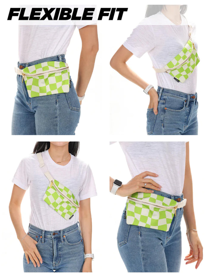 Fydelity Recycled Bum Bag | Groovy Green-Image 3
