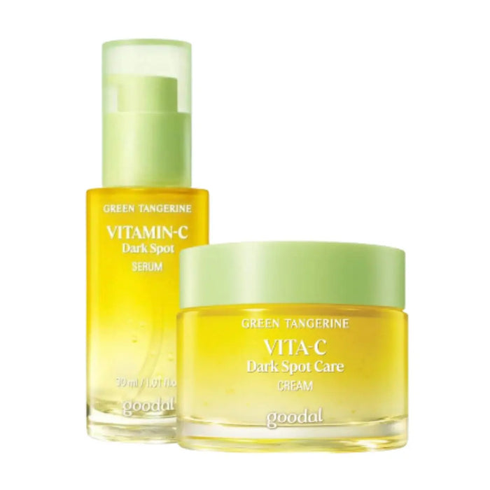 GOODAL Green Tangerine Vita-C Dark Spot Care Set - DOKAN