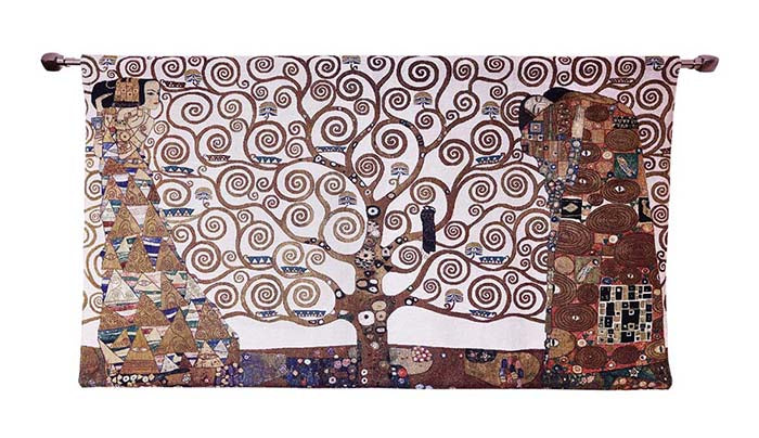 Gustav Klimt Tree of Life Whole - Wall Hanging with 2 sizes