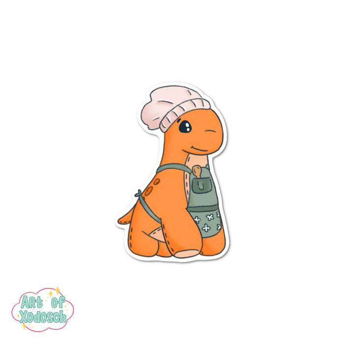 Lenny the dinosaur sticker