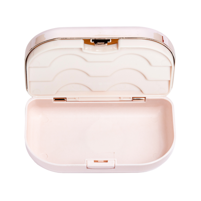 Opened compartment Rose Quartz