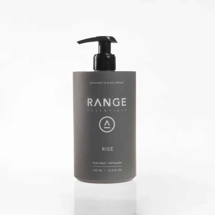 Range Essentials Body Wash Bergamot + Black Spruce