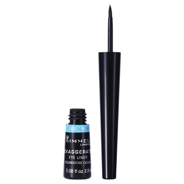 Rimmel Exaggerate Liquid Eyeliner - WATERPROOF Black