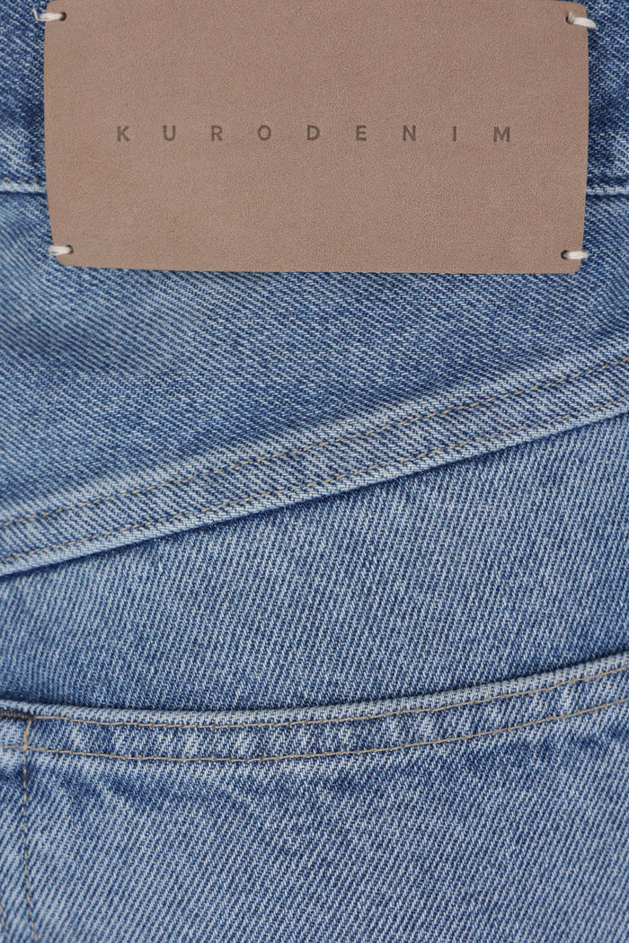 Split Panel jeans in denim