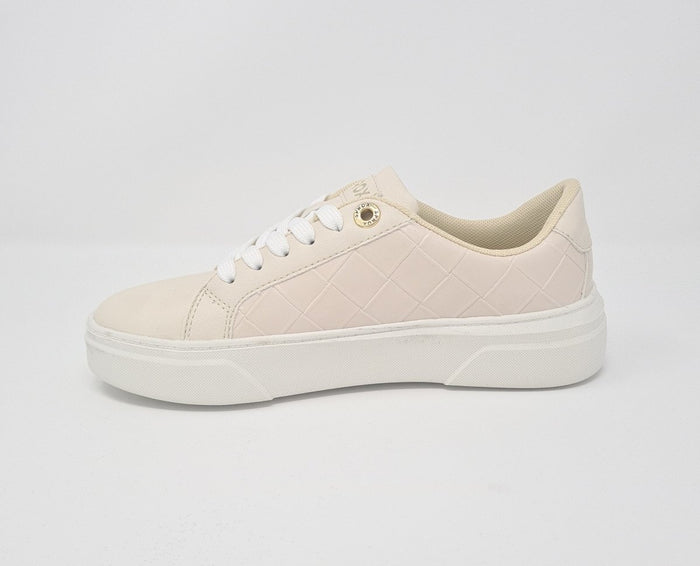 Sprox Beige & White Chunky Sole Trainers - Franklins