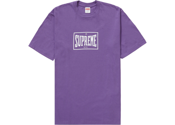 Supreme Warm Up Tee Purple