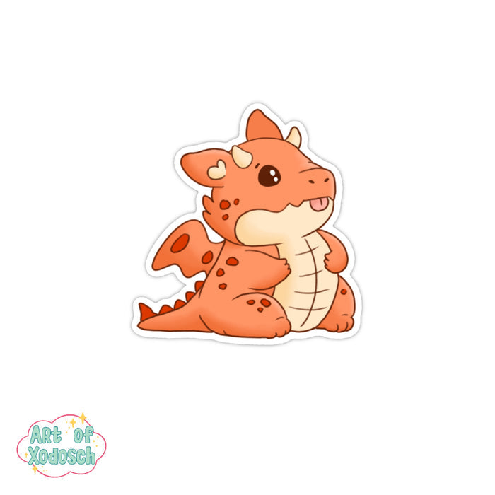 Toasty the dragon 2 sticker