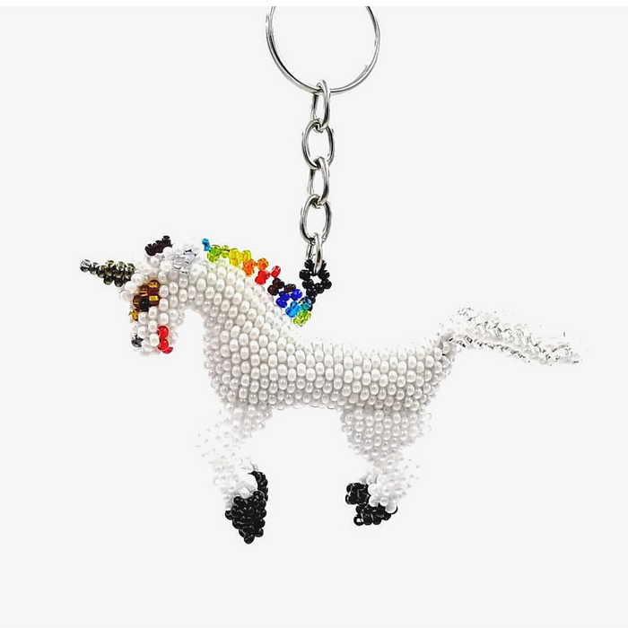 TRIBAL ROOTS Unicorn Key Chain