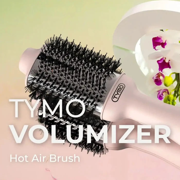TYMO VOLUMIZER PINK professional hair salon blow dryer with hot air brush styling.