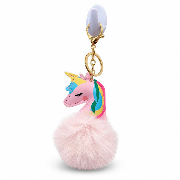 Unicorn Puff Bag Charm