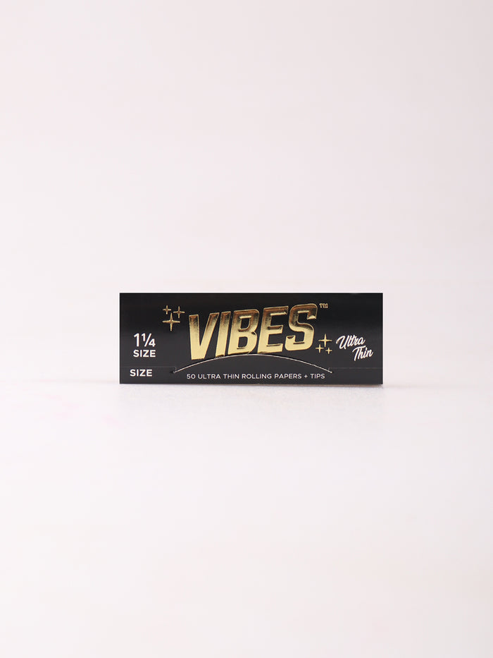 Vibes Papers 1 1/4 with Tips | Ultra Thin-Image 2