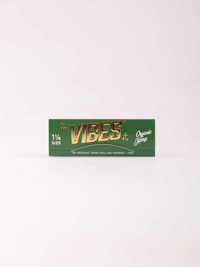 Vibes Papers 1 1/4 with Tips | Organic Hemp-Image 2