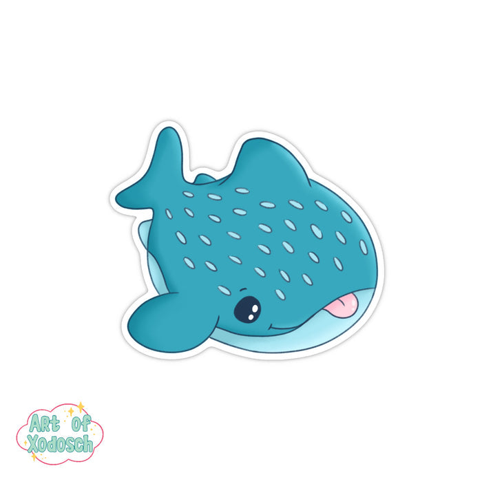 whale shark sticker