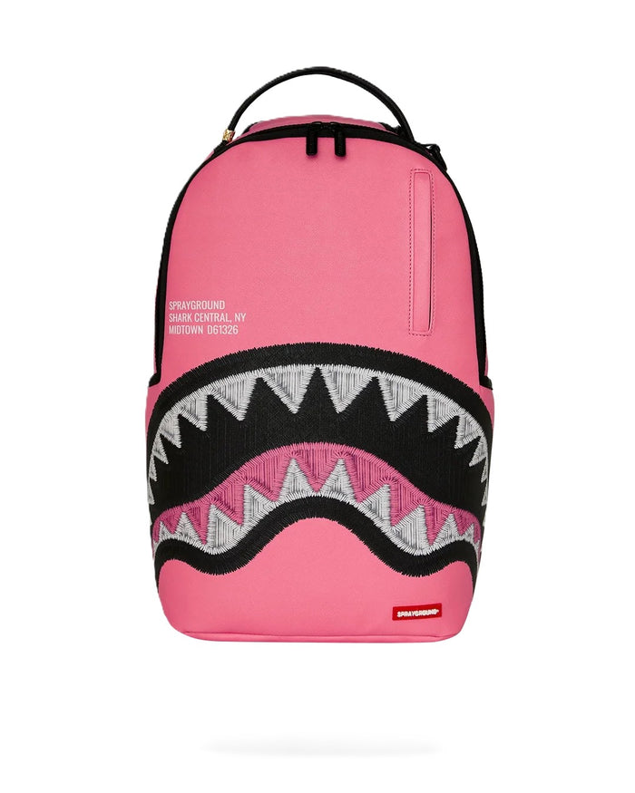 SPRAYGROUND 910B9630NSZ SHARK CENTRAL -PINK SHARK