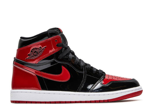 Jordan 1 Retro High OG Patent Bred (WORN)