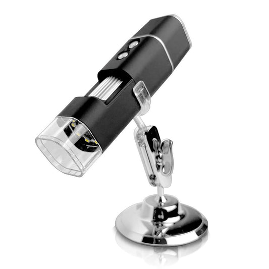 1000X Wifi LED Digital Microscope, SKU DM02040111, three quarter front view