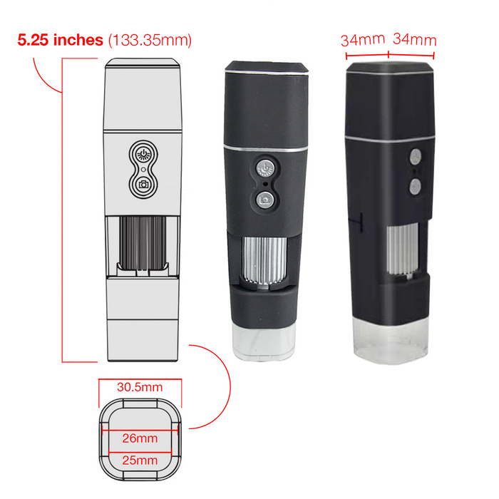 1000X Wifi LED Digital Microscope