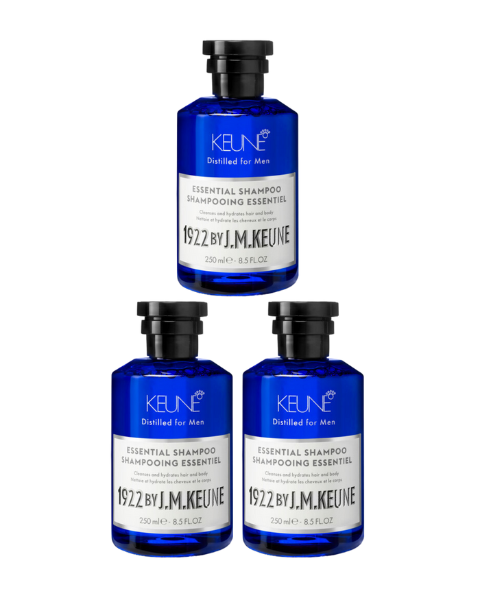 1922 by J.M. Keune Essential Shampoo per 3 stuks bij Care For Hair