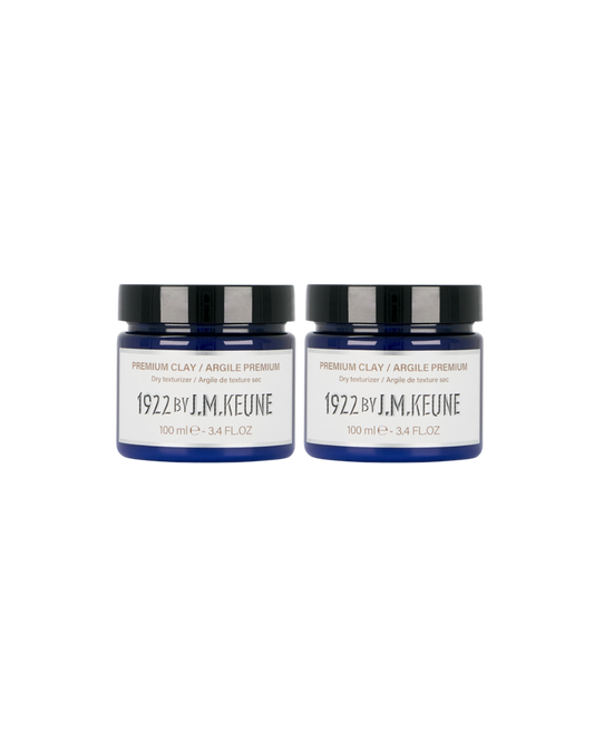 1922 J.M. by Keune Premium Clay per 2 stuks bij Care For Hair