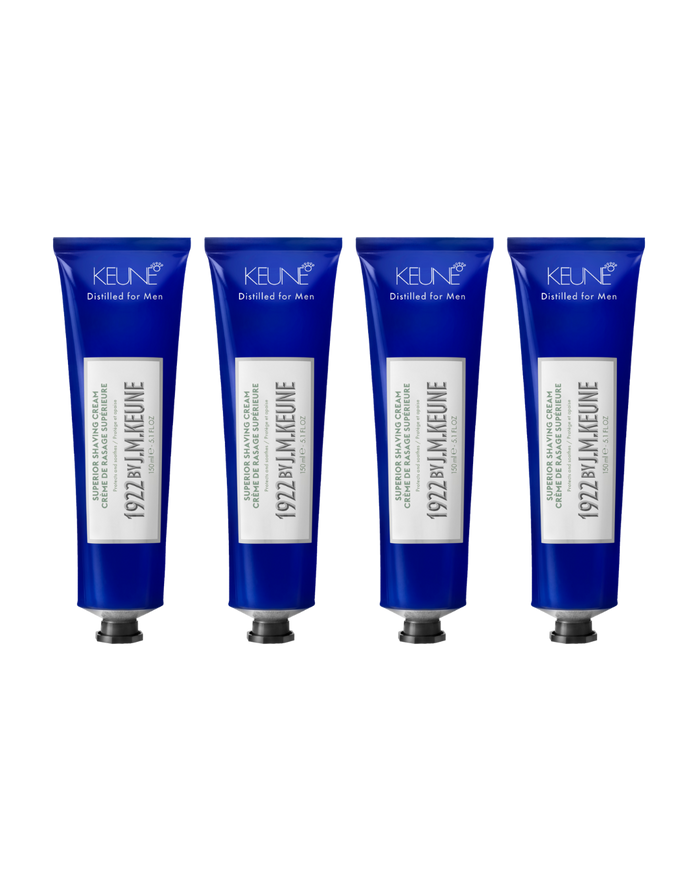 1922 by J.M. Keune Superior Shaving Cream  per 4 stuks bij Care For Hair