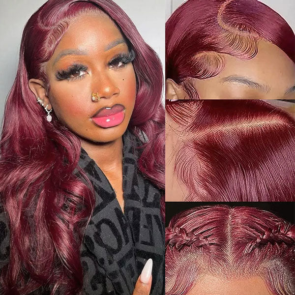 qvr wigs 13x6 hd lace front wig with body wave style