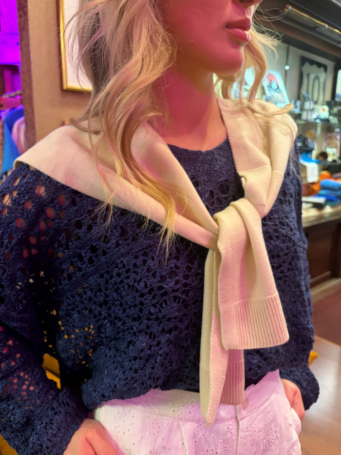 Camille & Co. That's a Wrap! scarf featuring a soft, stylish fabric with a vibrant, colorful pattern perfect for accessorizing.
