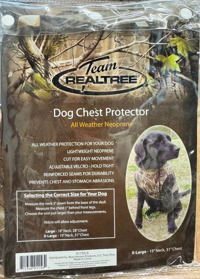 RealTree Neoprene Dog Vest - End Of Line