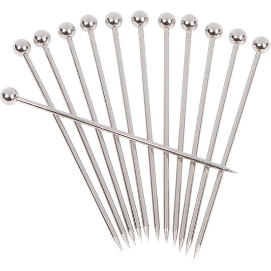 A Bar Above - Stainless Cocktail Picks (Short, 12pc)
