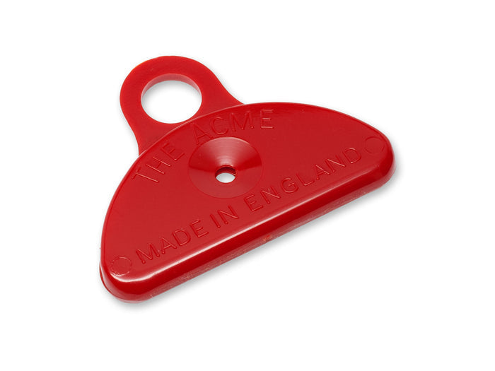 Red Acme Shepherd's Dog Whistle for sale at Muntjac Trading