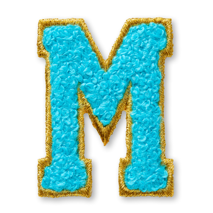 AG™ Letter M Stick-On Patch