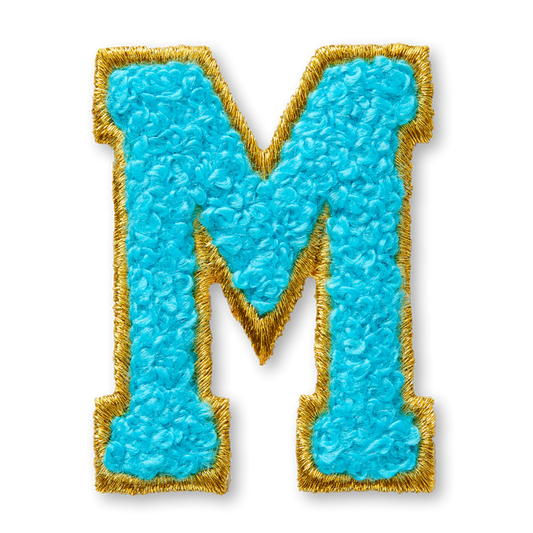 AG™ Letter M Stick-On Patch