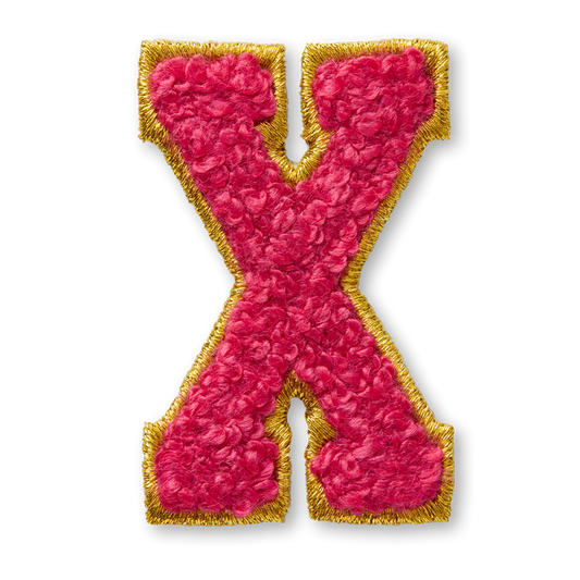 AG™ Letter X Stick-On Patch
