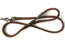 Akah Moose leather gundog lead
