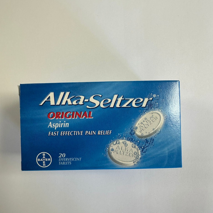 Alka-Seltzer Original 20 Effervescent Tablets (A)