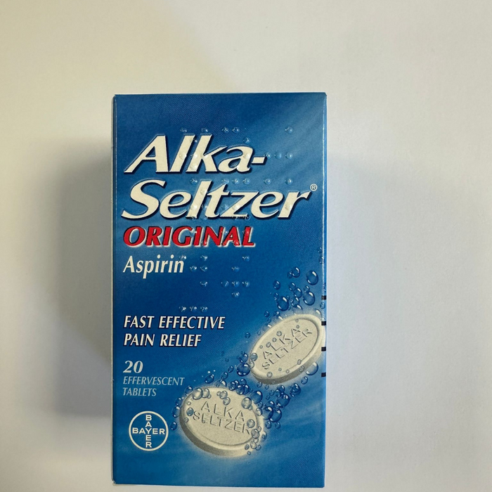 Alka-Seltzer Original 20 Effervescent Tablets (A)