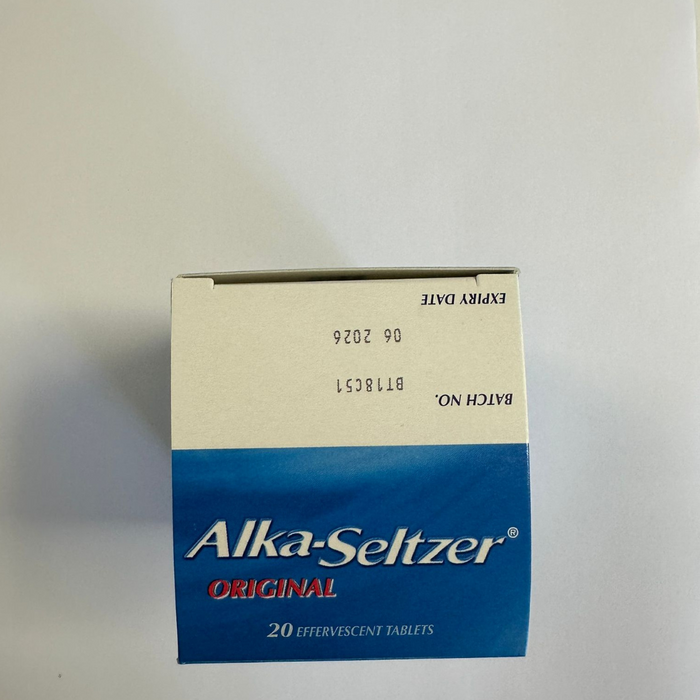 Alka-Seltzer Original 20 Effervescent Tablets (A)