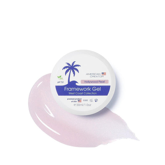 American Creator Framework Gel - HOLLYWOOD PEARL (West Coast Col.)-Extension Gels;Must have-American Creator-Gel Essentialz