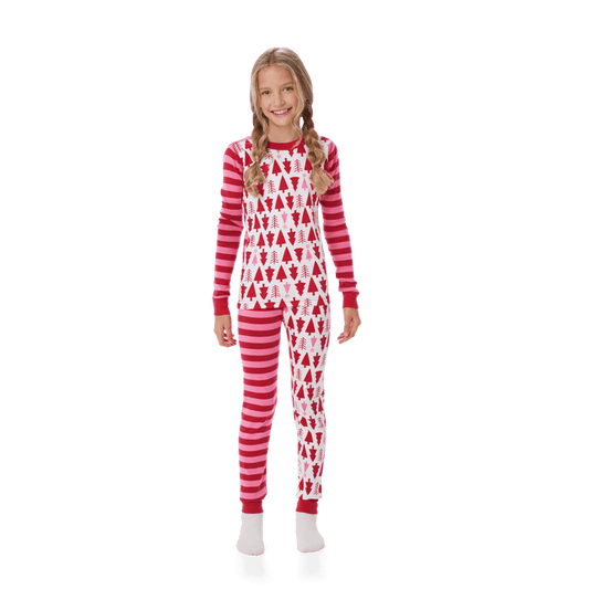 American Girl® x Hanna Andersson Holiday Treetops Pajamas for Little Girls & Girls
