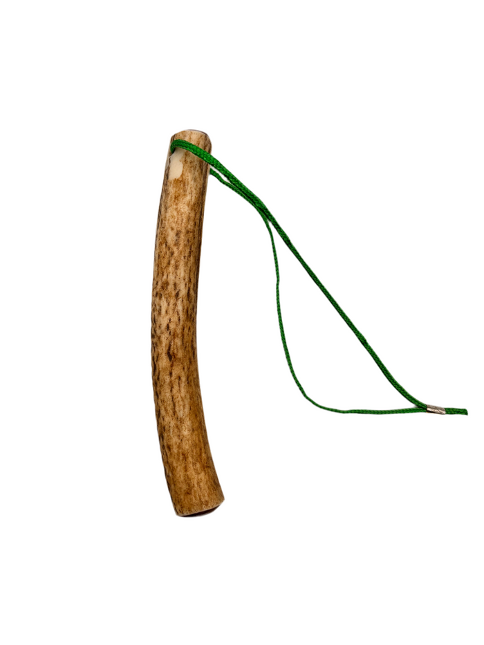 An antler game priest for sale at Muntjac Trading